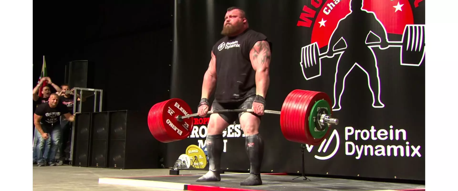 Record Deadlift 500kg - Eddie Hall