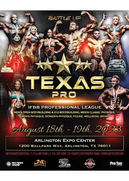 Affiche officielle Texas Pro 2023