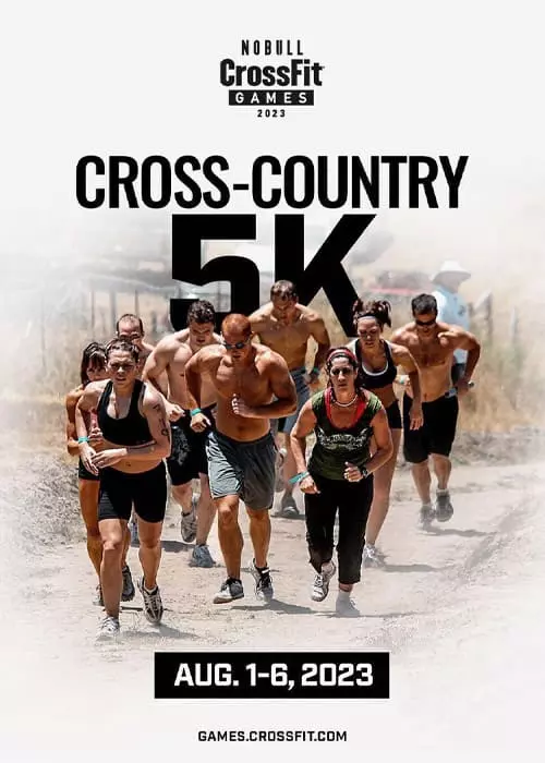 Deuxième épreuve des CrossFit® Games 2023 - 5km de cross-country