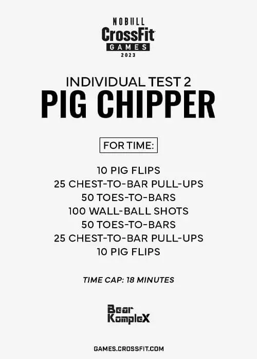 Détail de l'épreuve Pig Chipper