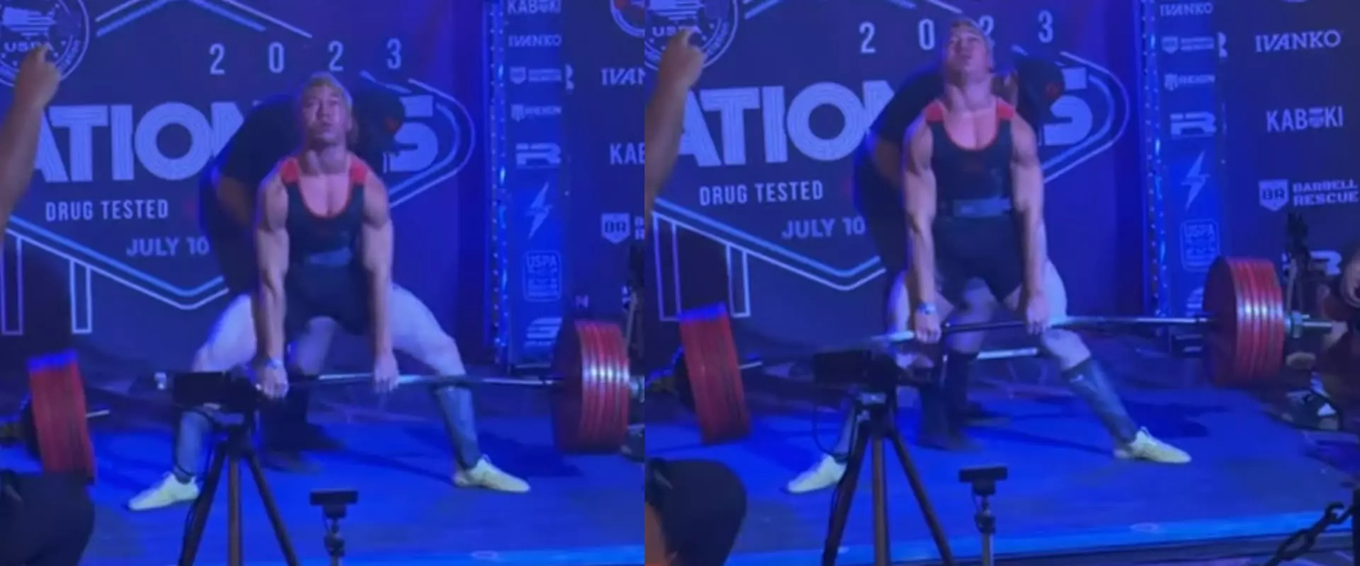 Nikolas You Record du monde de Deadlift 343 kg
