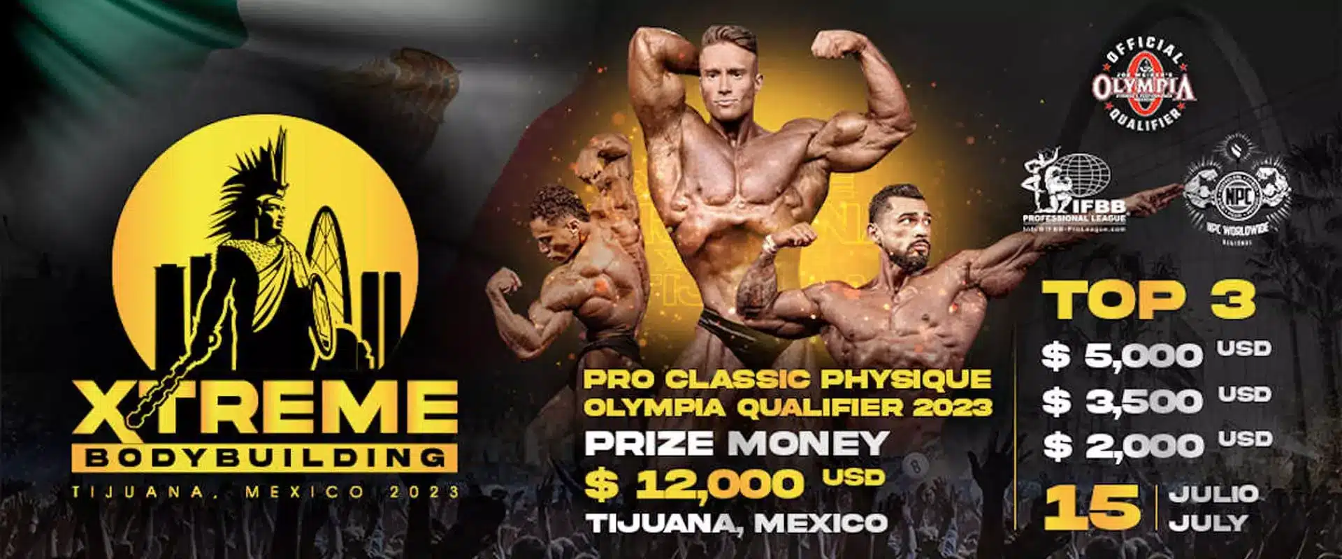 Xtreme Bodybuilding Pro Mexico 2023