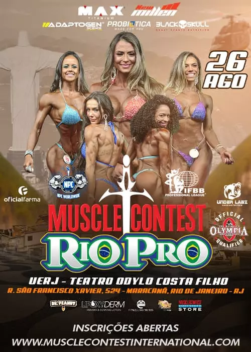 Musclecontest International Rio Pro 2023