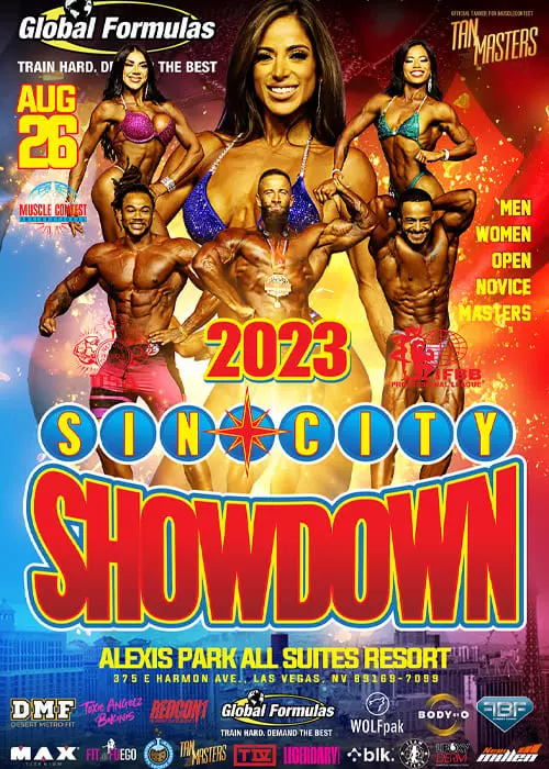 Musclecontest Sin City Showdown Pro 2023