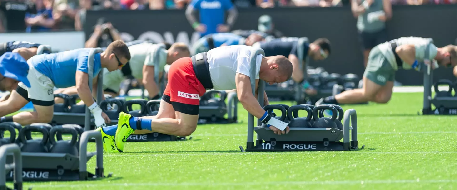 Épreuve de la 4ème journée des CrossFit Games 2023