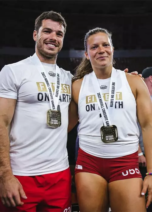 Gagnants des CrossFit Games 2023 - Jeffrey Adler et Laura Horvath