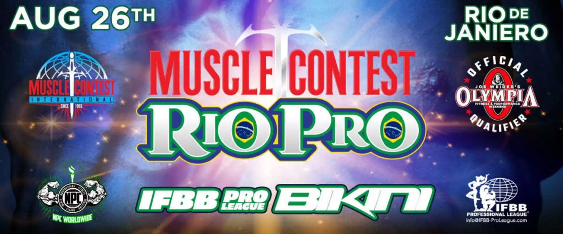 Musclecontest International Rio Pro 2023