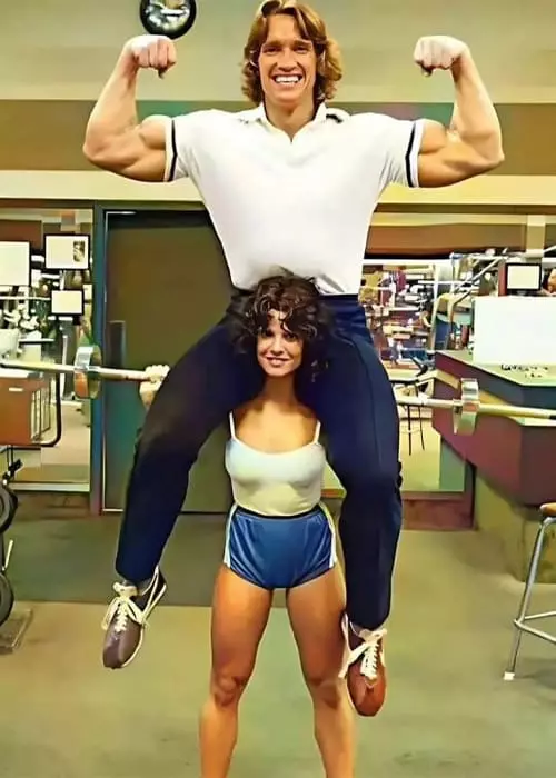 Lisa Lyon et Arnold Schwarzenegger