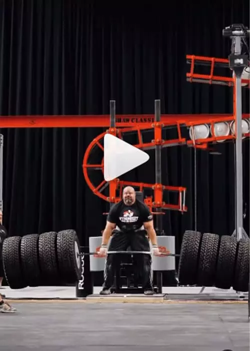 Vidéo Brian Shaw - Hummer Tire Deadlift