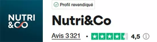 Avis TrustPilot Nutri&Co