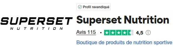 Avis Superset Nutrition