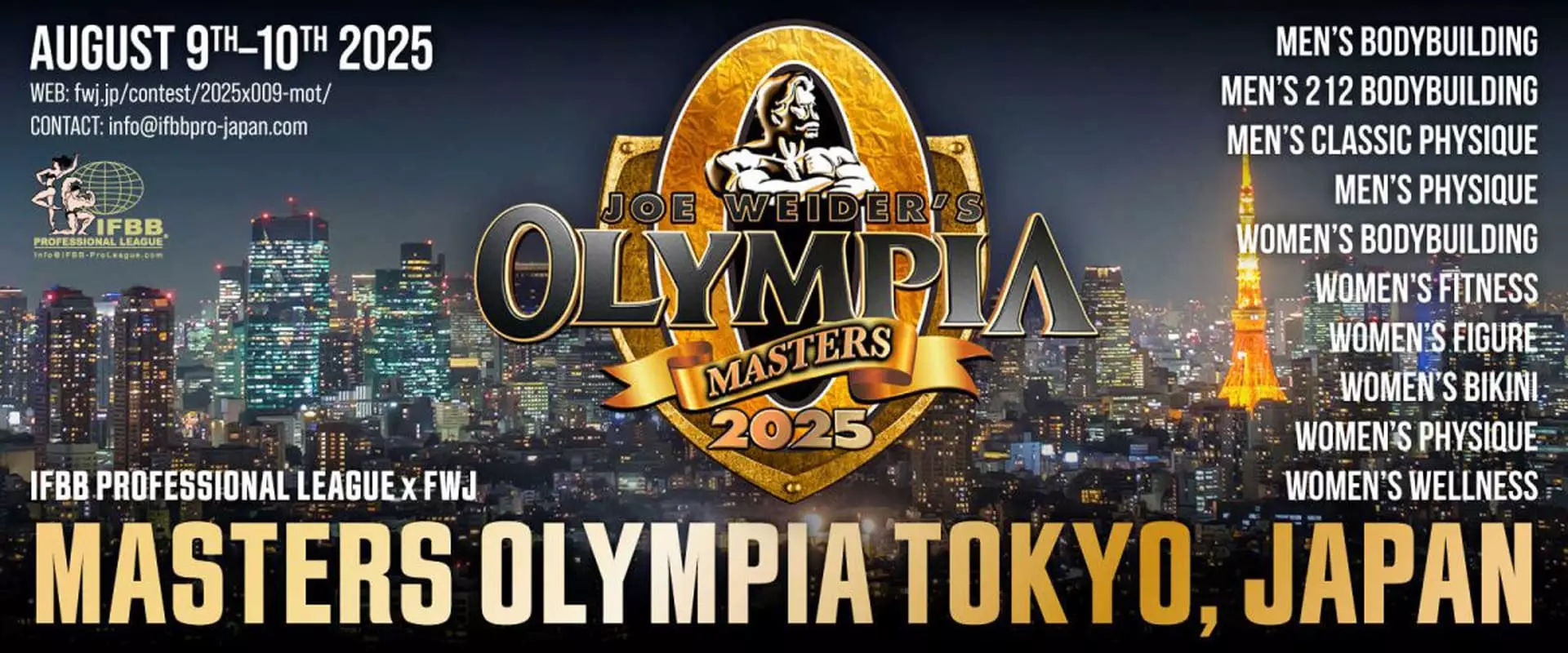 Masters Olympia 2025