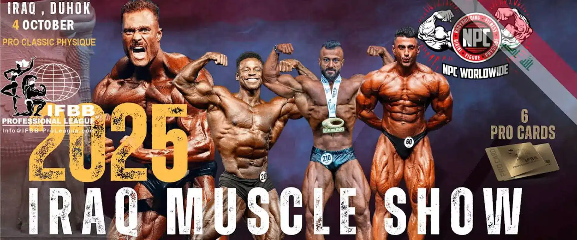 Iraq Muscle Show Pro 2025