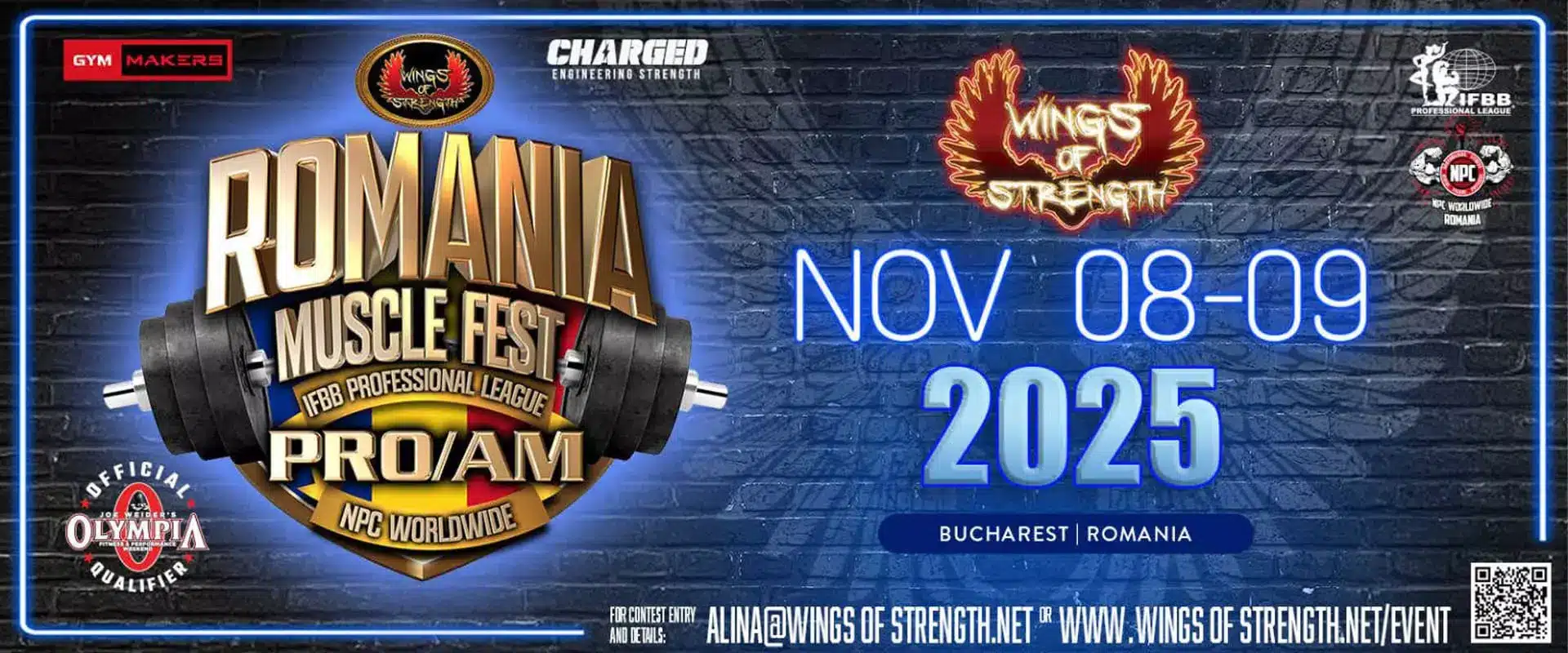 Romania Muscle Fest Pro 2025